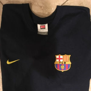 Men's Nike FCB Ronaldinho tee shirt